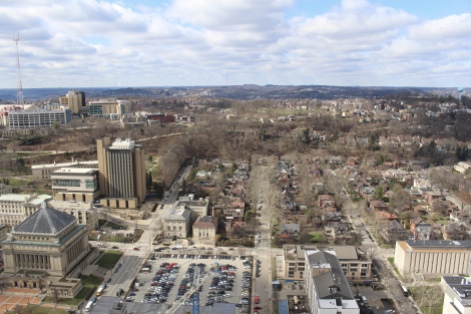 view from Cathedral of Learning