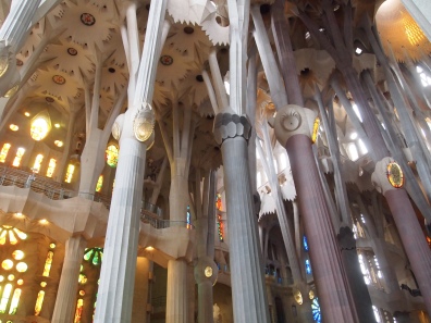 inside Sagrada de Familia