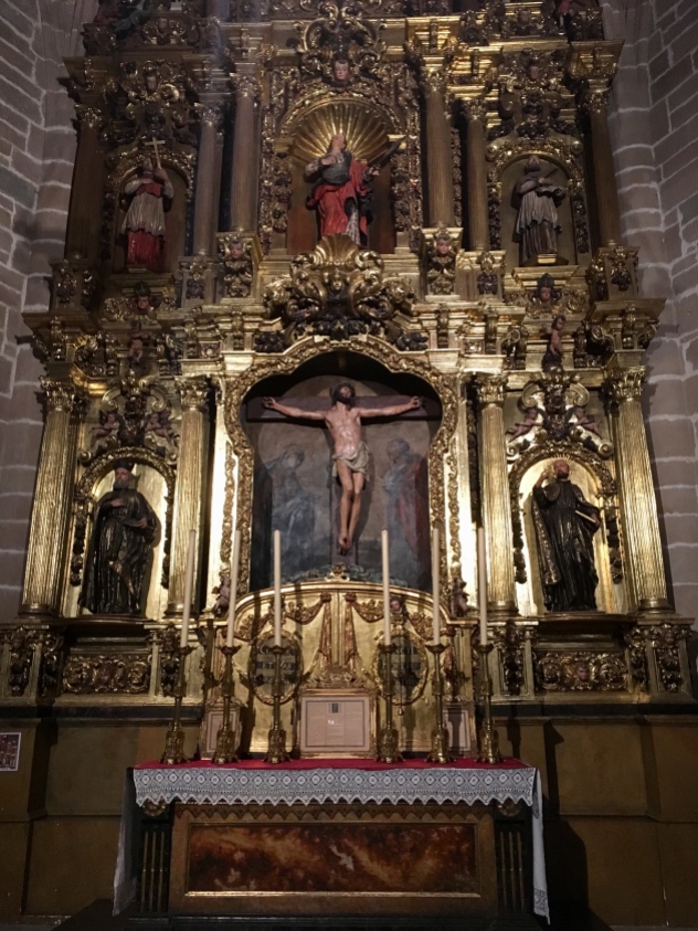 inside the Cathedral of Santa María