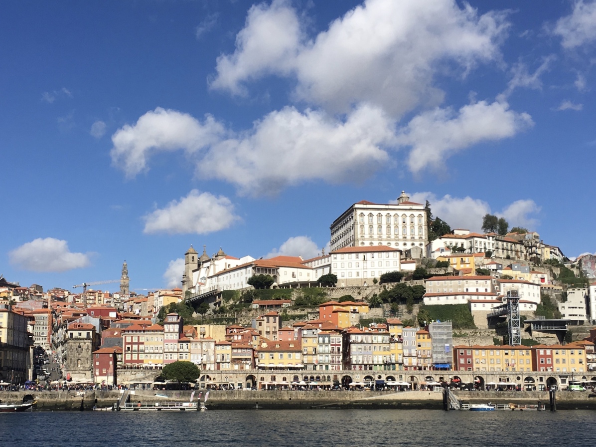 Rio Douro looking toward Ribeira