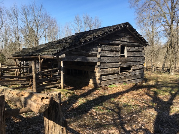 barn used for prairie life reenactments