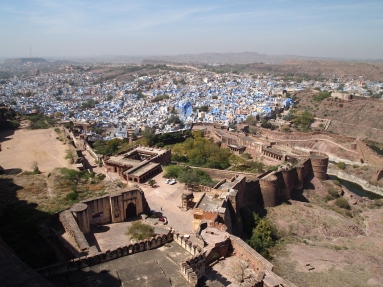 view of Jodhpur from Mehrangarh Fort
