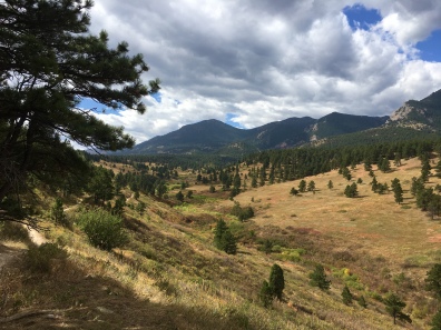 Flatirons Vista Trail near Boulder, CO