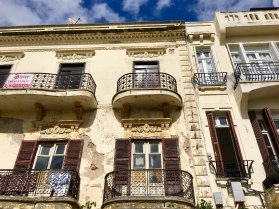 balconies in Tangier