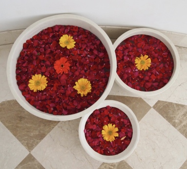 Floating flowers from India