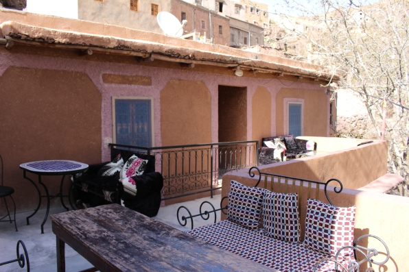 balcony at Auberge Ifrane a Imlil Marrakech