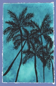palm trees inspired by Mystique Artist -Geethu