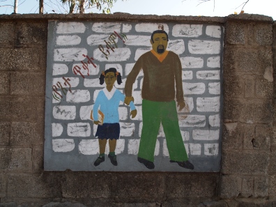 mural in Addis Ababa