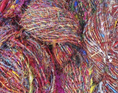 colorful yarns