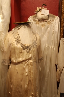 wedding dresses in the Swedish Heritage Center