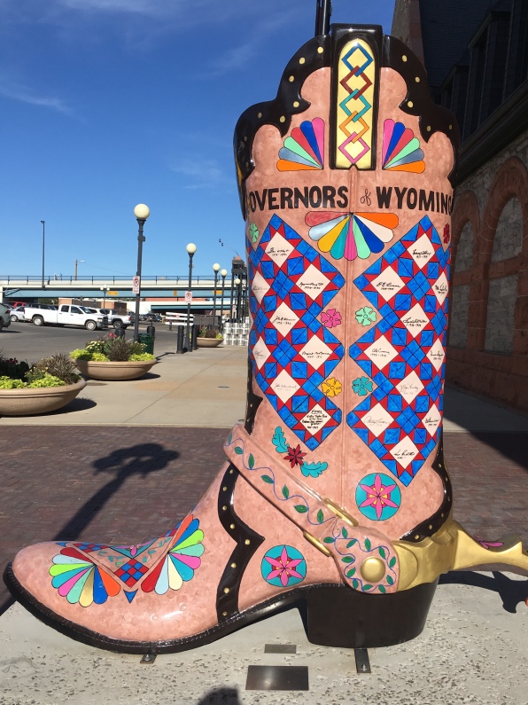 "Governors of Wyoming" boot by Alice Reed