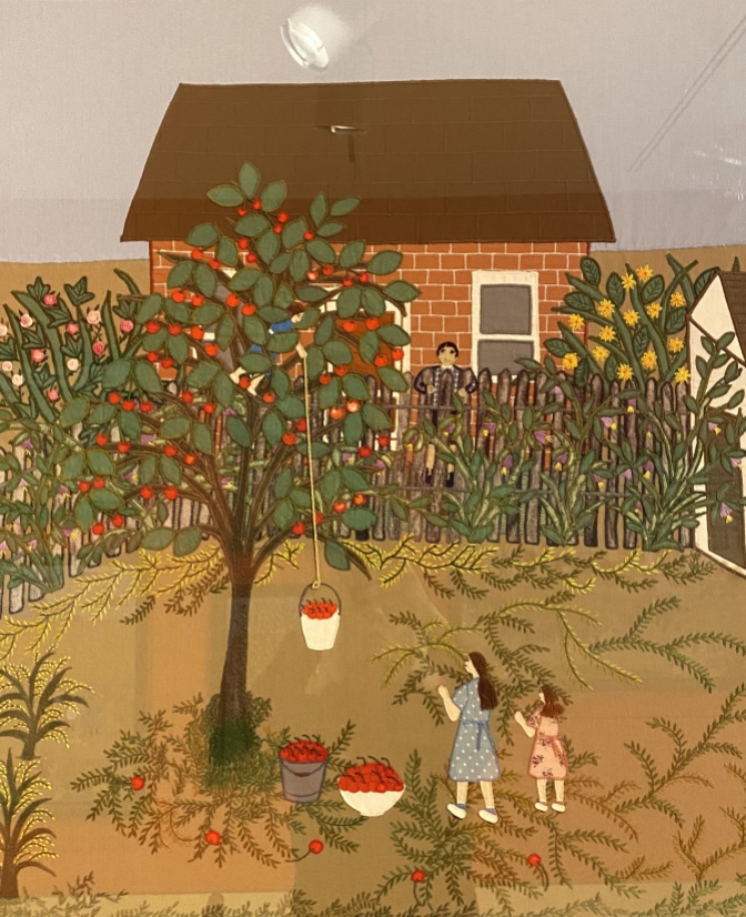 Picking Cherries, 1996 by Esther Krinitz