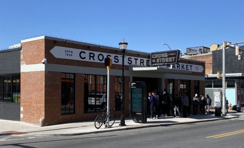Cross Street Market in Federal Hill, Baltimore