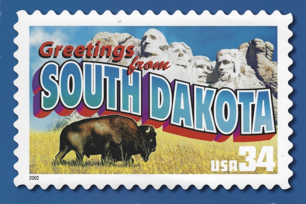 postcard from South Dakota
