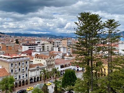 view of Cuenca from the New Cathedral