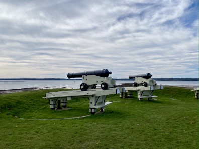 cannons in St. Andrews by-the-Sea